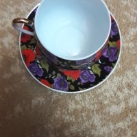 Чаши за чай или кафе с макове, снимка 3 - Чаши - 43343095