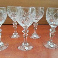  кристални чаши , снимка 11 - Антикварни и старинни предмети - 27472779