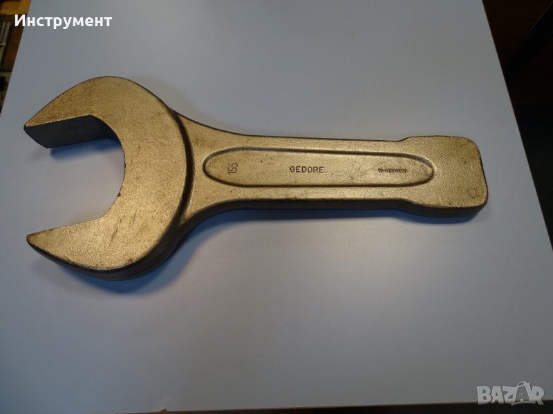 Ключ гаечен ударен едностранен Gedore B04334-155mm Metric Open Ended Slogging Spаnner, снимка 1