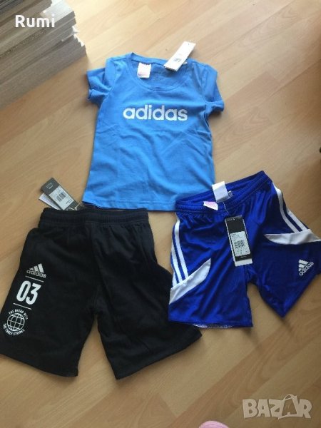 Чисто нови оригинални юношески панталонки и тениска Adidas!, снимка 1