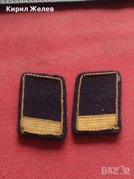 Български военни сърмени петлици вензели ЖП войски за КОЛЕКЦИОНЕРИ 70951, снимка 1