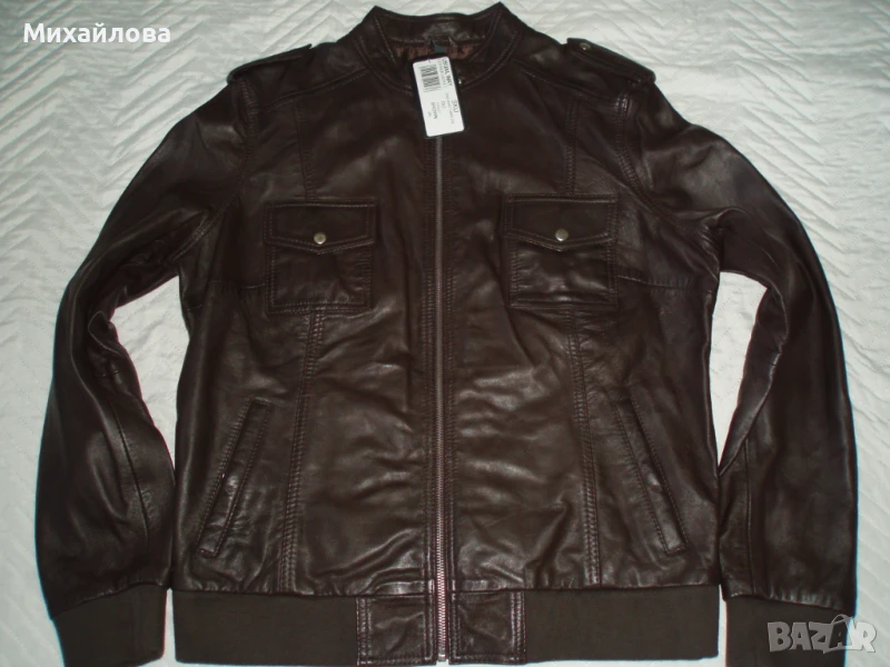 Ново кожено яке от естествена кожа! Страхотно е!, снимка 1
