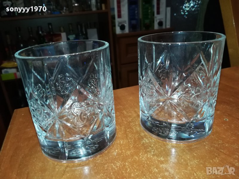 поръчани-DEWARS-2БР МАСИВНИ РЕЛЕФНИ ЧАШИ 3012211939, снимка 1