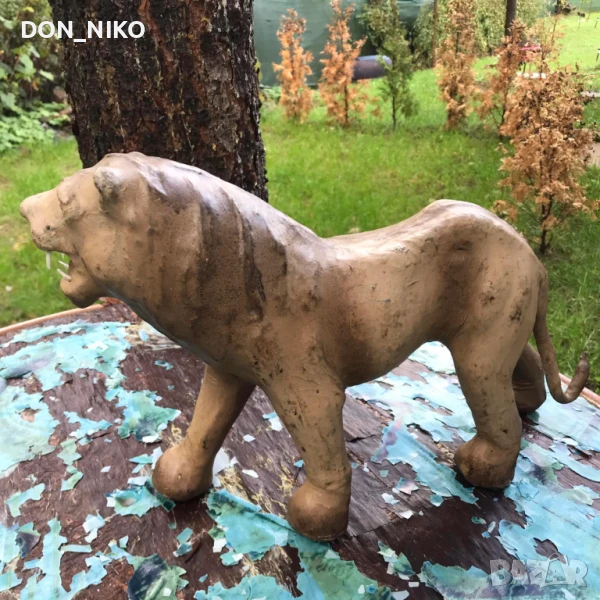 Макет на лъвица от папиемаше., снимка 1