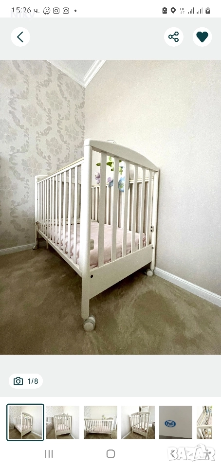 Детско креватче, снимка 1