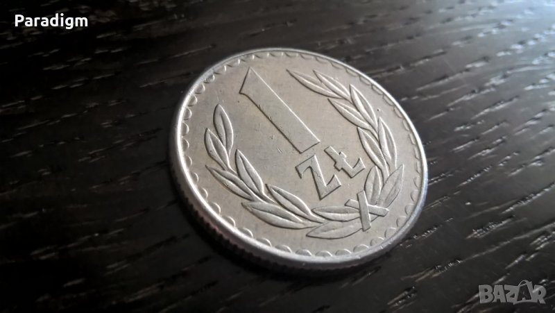 Mонета - Полша - 1 злота | 1986г., снимка 1