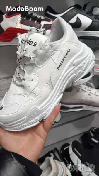 Balenciaga бели дамски маратонки , снимка 1