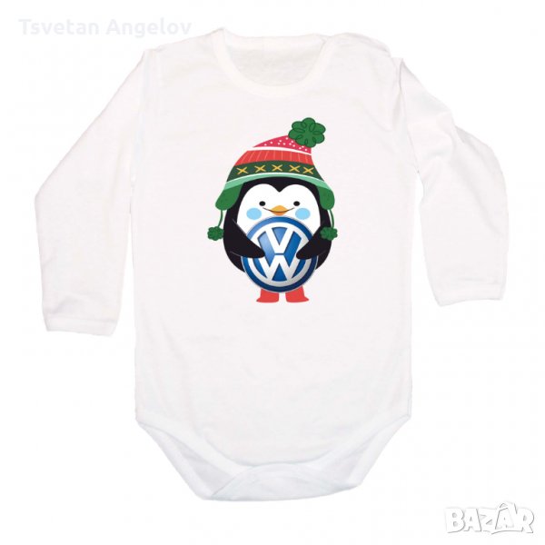 Разпродажба! Бебешко боди Volkswagen PENGUIN, снимка 1