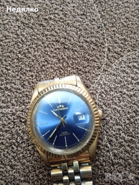 Оригинален мъжки ретро кварцов часовник Commodoor, снимка 1