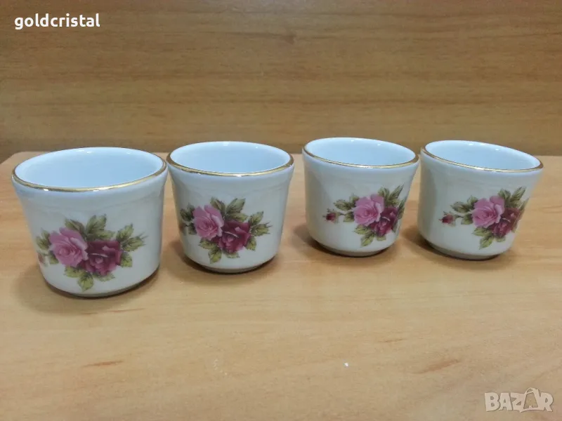 порцеланови коктиери чашки за яйца , снимка 1