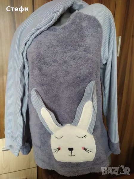 Дамска пижама велсофт XL 20лв, снимка 1