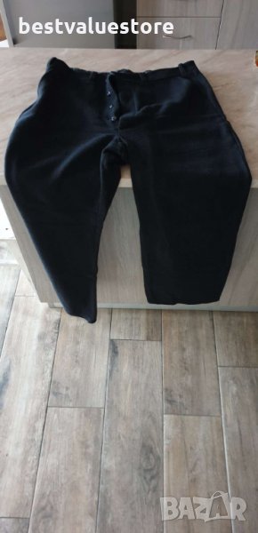 Черен Вълнен Панталон С Обиколка На Талията 86см, снимка 1