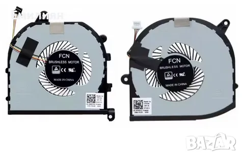 LAPTOP FAN (CPU + GPU) DELL XPS 15 9570 Precision 5530, снимка 1