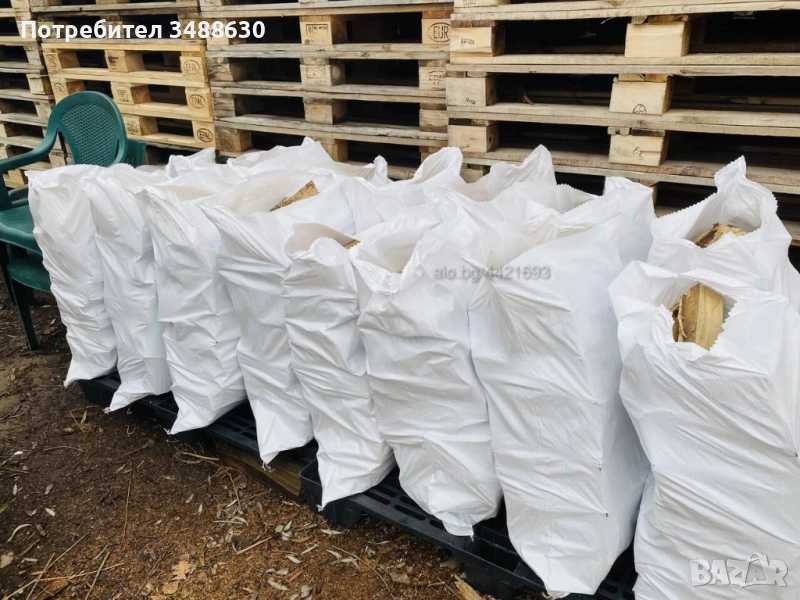 Сухи дърва за огрев - бор и смърч, снимка 1