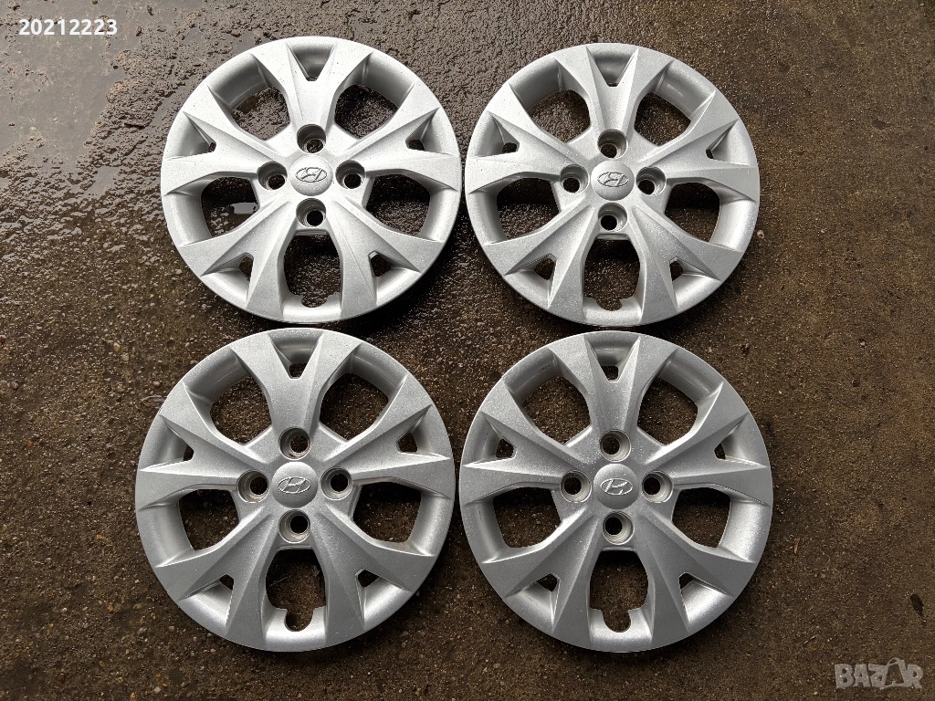 4 броя оригинални тасове за Hyundai i10  14, снимка 1