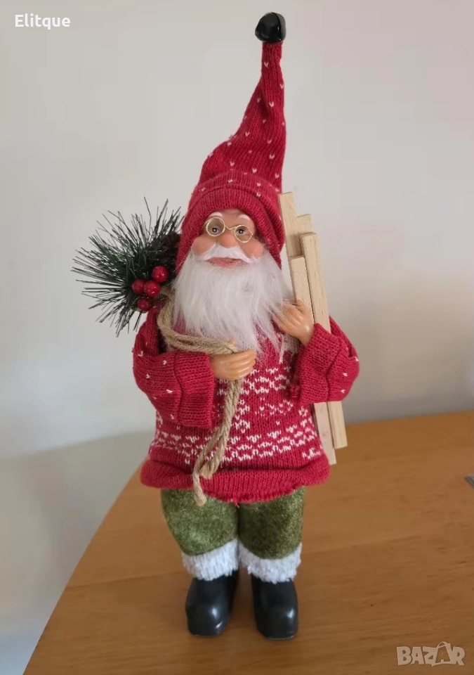Празнична фигура Дядо Коледа – Идеална украса за дома и подарък, снимка 1