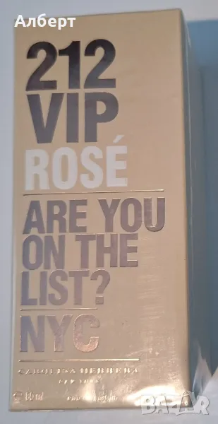 Парфюм 212 Vip Rose, снимка 1