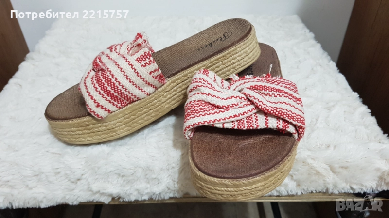 Сандали и чешхли от плат.Италия, снимка 1