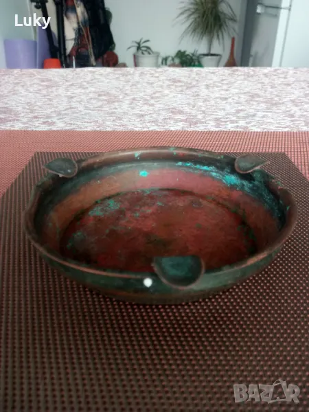 Красива ,старина,бакърена(медна) антика., снимка 1