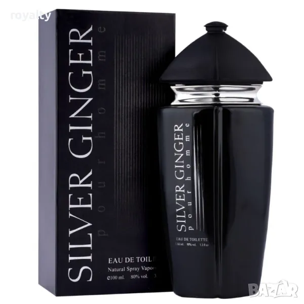 Парфюм Silver Ginger by BN, U n i s e x, Eau de toilette 100ml, снимка 1