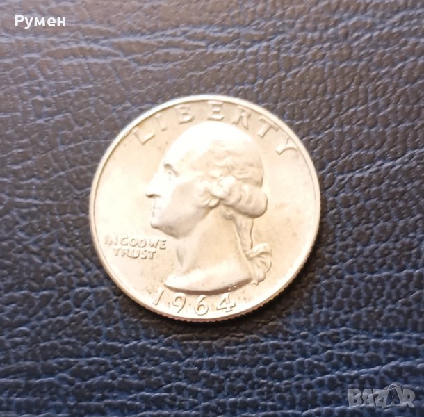 Quarter Dollar 1964-D., снимка 1