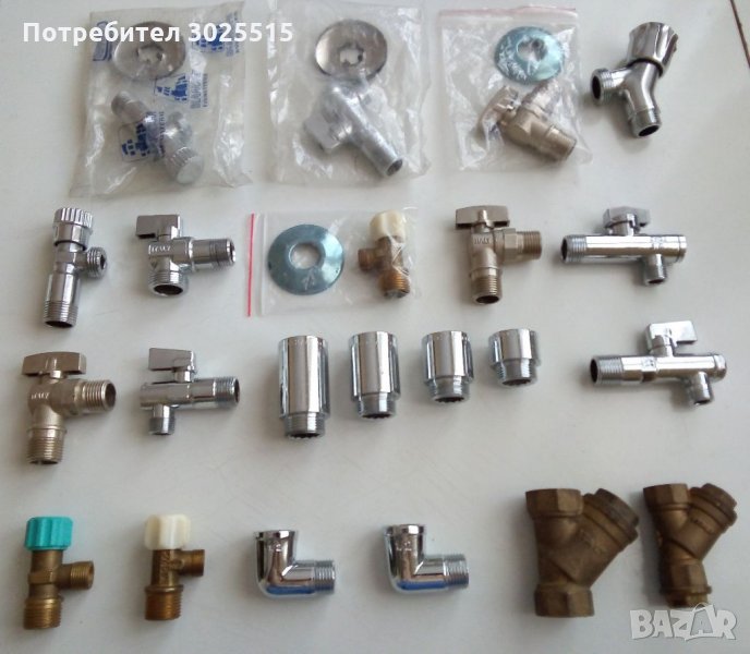 Сферични ъглови кранчета Нови , снимка 1