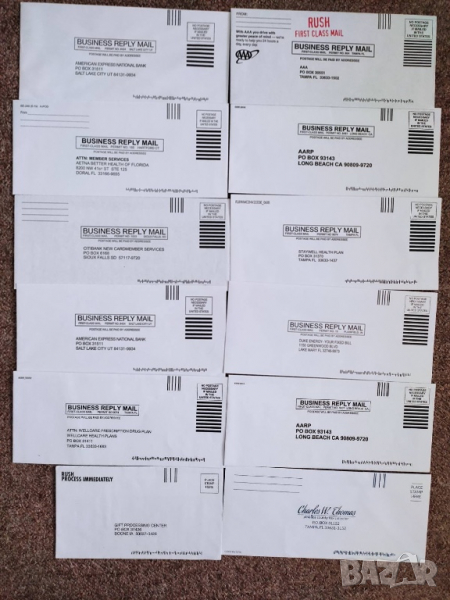 Пощенски пликове за колекция, снимка 1