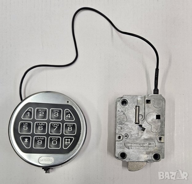 Електронна брава  LG 4300M  с клавиатура La Gard 3710 каса сейф врата, снимка 1