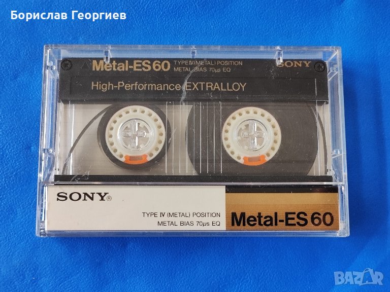 Аудио касетка metal position sony metal-es60, снимка 1