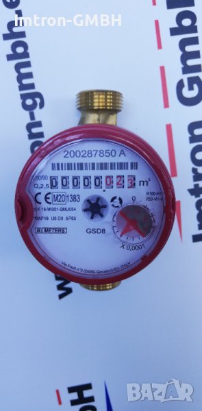 ВОДОМЕР ЗА ДИСТАН.ОТЧИТАНЕ B METERS GSD8-RFM ИТАЛИЯ, снимка 1
