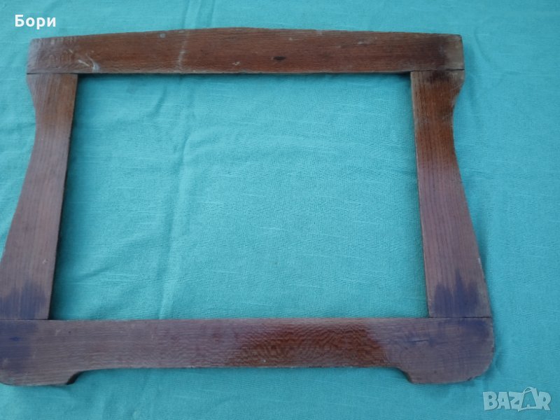 Стара дървена рамка, снимка 1