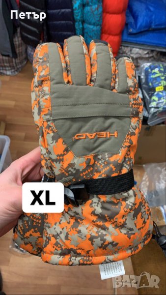 Продавам нови мъжки скиорски четирислойни водоустойчиви ръкавици Head , снимка 1