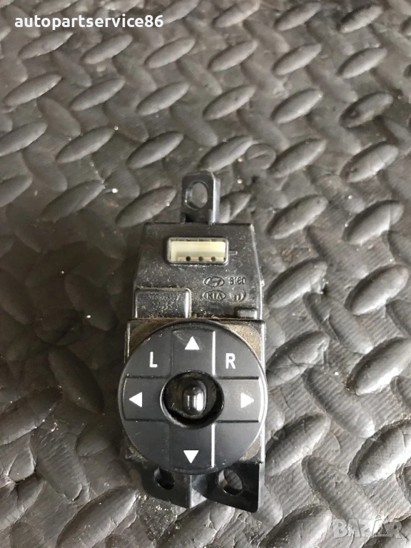 Бутон за управление на огледалата за KIA Carnival 2.9 CRDi (2007–2010) 93540-4D500, снимка 1