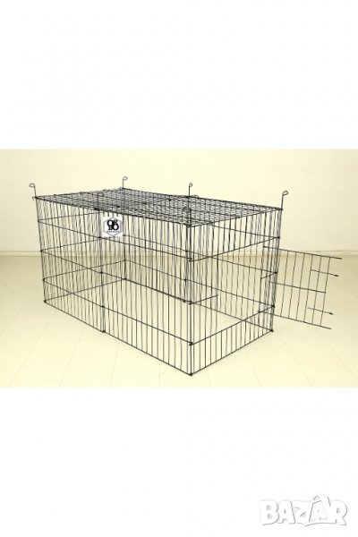 Клетка за куче 120х60см / Метално заграждение / Кошара за куче , снимка 1