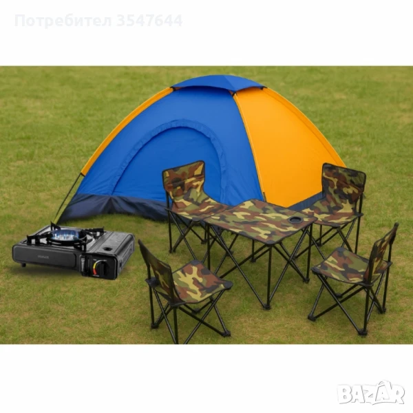 Къмпинг комплект за рибари – Перфектното решение за почивка сред природата, снимка 1