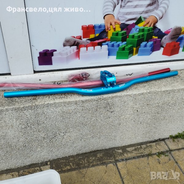 Кормило 31.8 с лапа за стержен 28.6 за велосипед колело , снимка 1