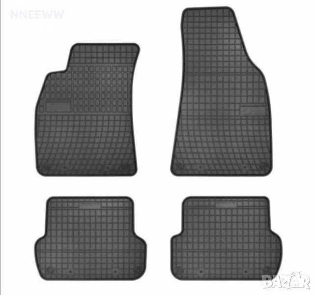 Гумени стелки Frogum за Audi A4, B6, 8E 00-04 Audi A4 B7 8F 04-07, снимка 1