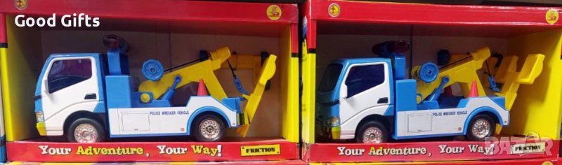 Детски камион с кран, снимка 1