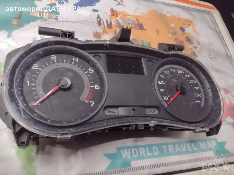 Табло уредно (километраж)за Рено Клио 2008г. Бензин , снимка 1