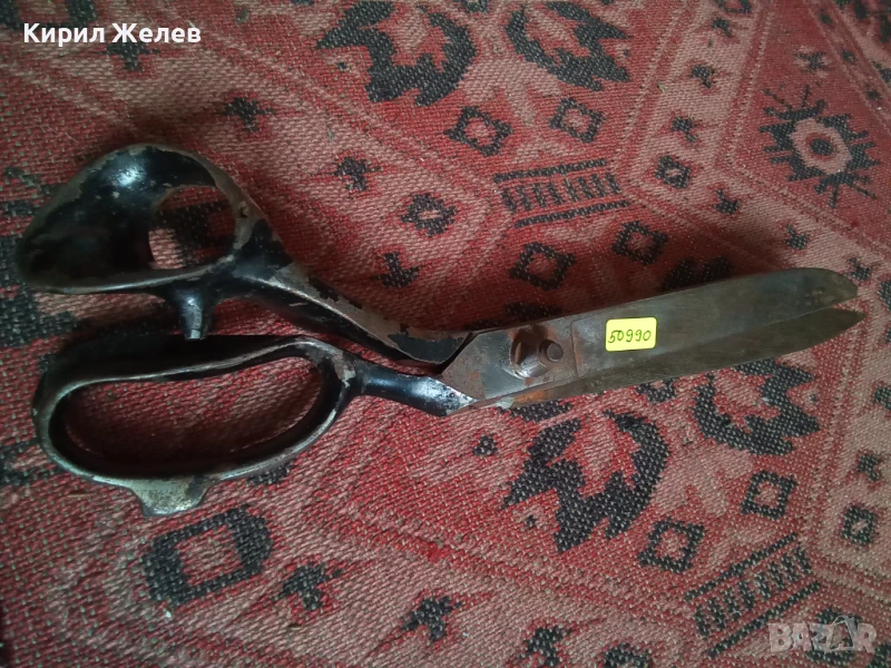 Ножица стара голяма 50990, снимка 1