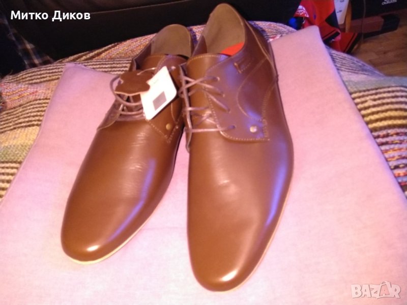 Обувки нови маркови естествина кожа английски на Firetrap London W3 №47 UK-12, снимка 1