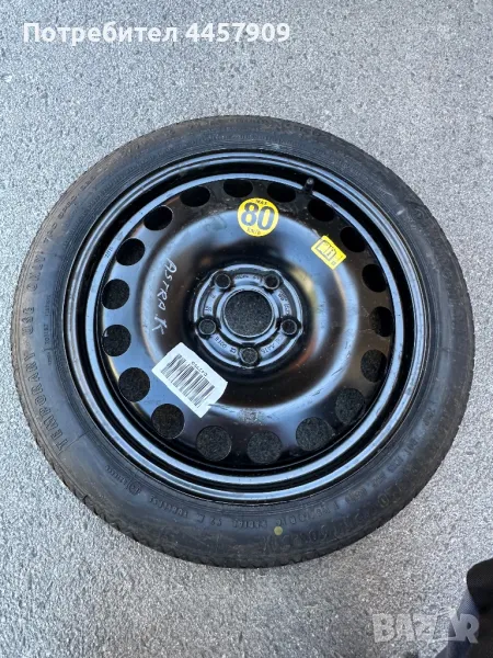 Резервна гума с джанта за Opel Astra K, снимка 1