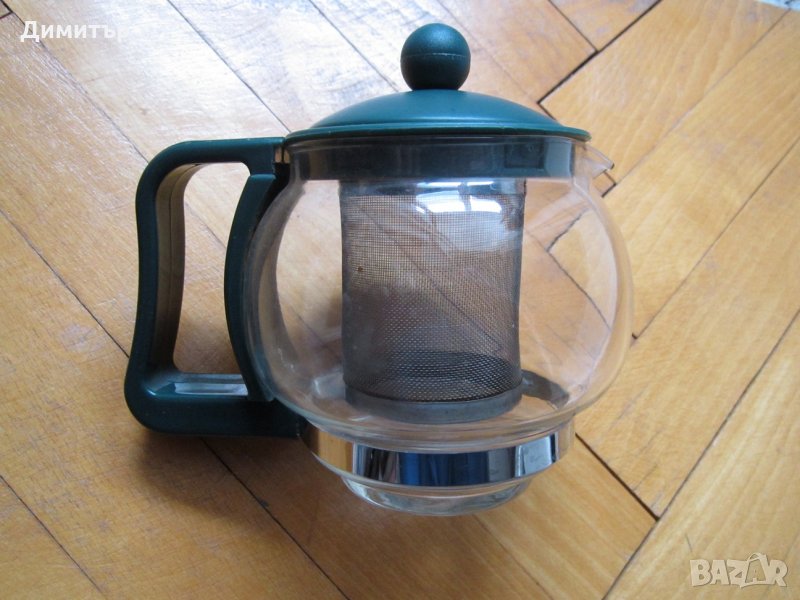 Каничка за чай с цедка, 0.5л, снимка 1