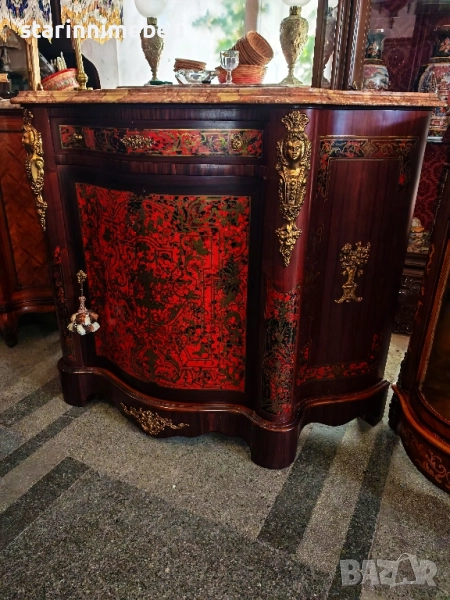 Антикварен шкаф стил Bulle, снимка 1