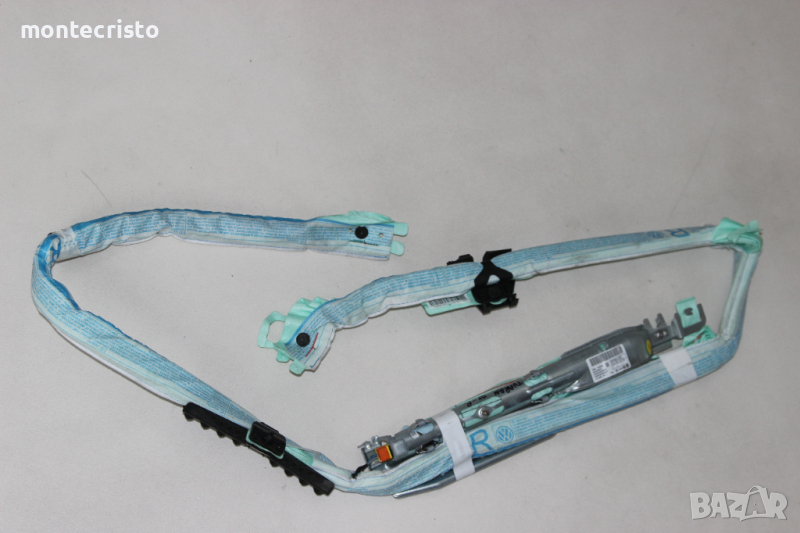 Дясна завеса VW Touran (2003-2010г.) десен airbag таван / 1T0880742J / 1T0 880 742 J, снимка 1