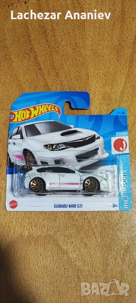 Hot Wheels - Subaru WRX STI, снимка 1