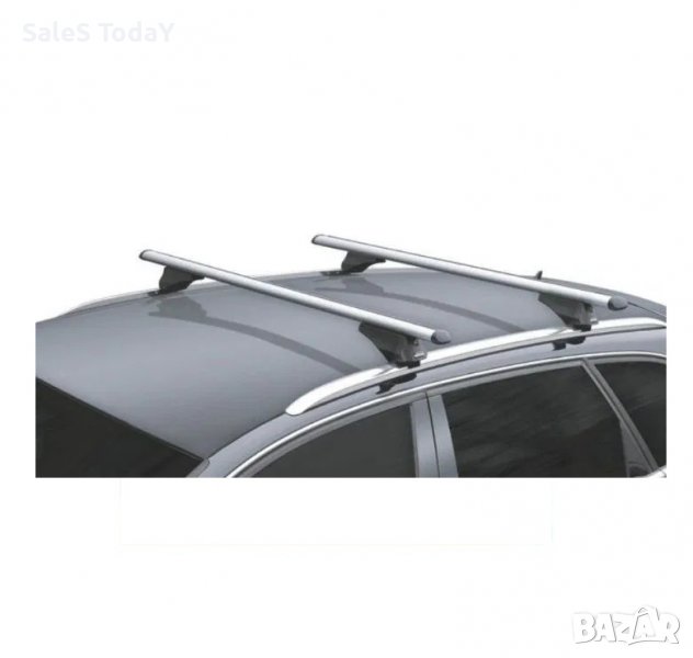 Напречни греди за кола, багажник, 120см, снимка 1