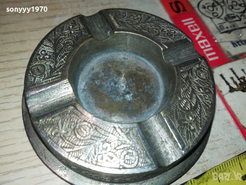 МЕТАЛЕН ПЕПЕЛНИК ОТ ГЕРМАНИЯ 2707251928, снимка 1