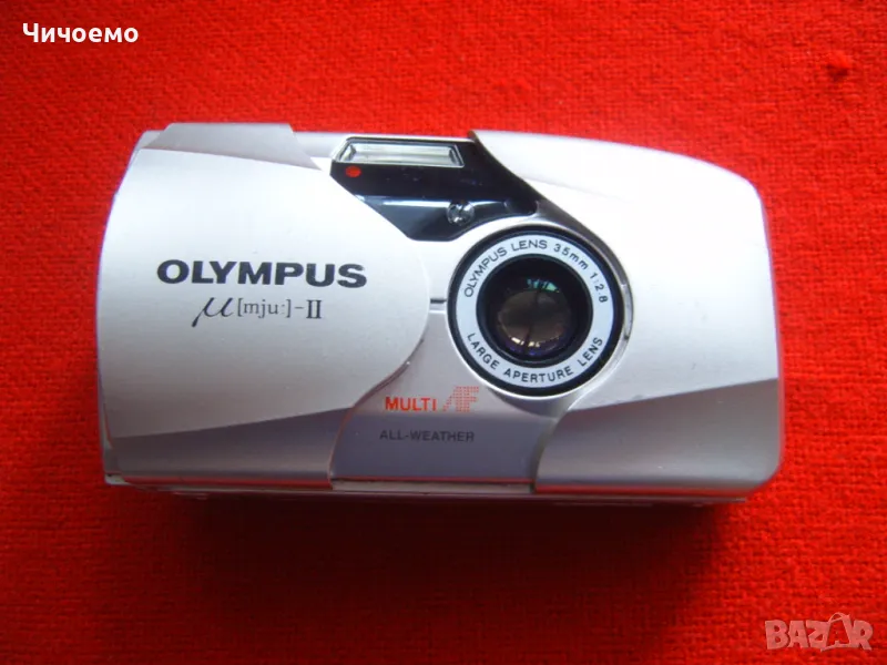 Olympus mju 2 film camera, снимка 1