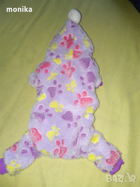 Зимна дрешка - гащеризон за малко Куче, снимка 1